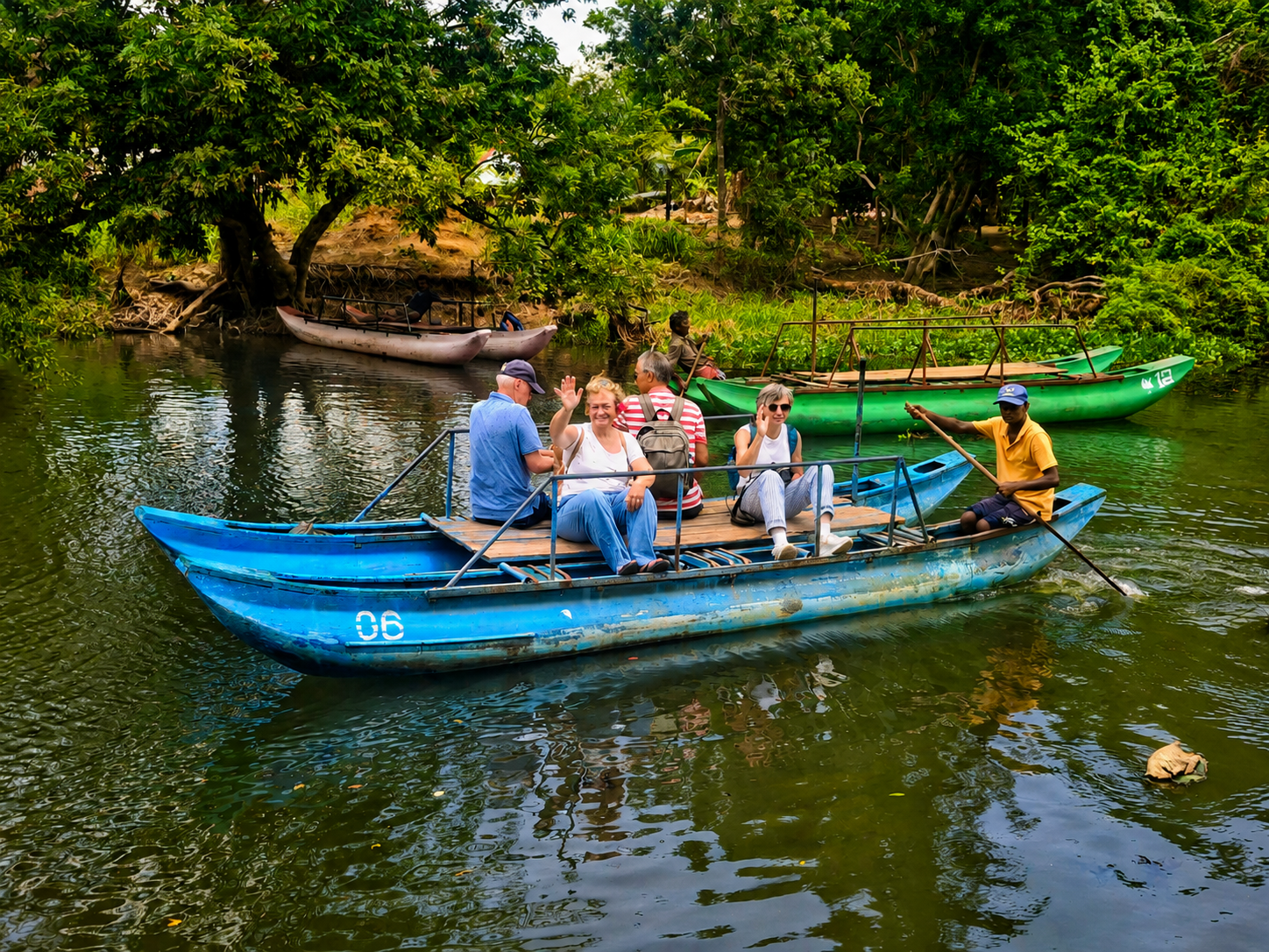 Through the mangroves
